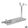 Stainless Steel Ham Stand (support for whole leg of ham) Quttin 108689 (49 x 16 x 3 cm) (4 Units) by Quttin, Ham Holders - Re...