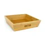 Bowl Quttin Brown Bamboo 20 x 20 x 5 cm (12 Units) by Quttin, Bowls and large cups - Ref: S2230191, Price: 45,21 €, Discount: %