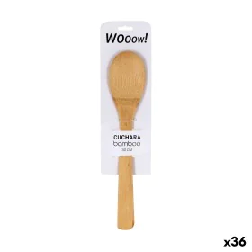 Cuchara de Bambú Wooow Bambú 30 x 6,2 x 0,8 cm (36 Unidades) de Wooow, Cucharas de cocina - Ref: S2230677, Precio: 18,15 €, D...