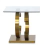 Table d'appoint Alexandra House Living Verre 55 x 55 x 50 cm de Alexandra House Living, Tables - Réf : D1627488, Prix : 386,3...