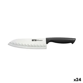 Coltello da Cucina Quttin Santoku Black 17 cm (24 Unità) di Quttin, Coltelli da Chef - Rif: S2231859, Prezzo: 37,38 €, Sconto: %