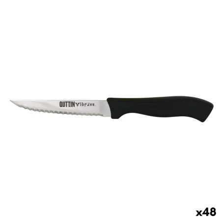 Cuchillo de Sierra Quttin Kasual Negro Plateado 22 x 2 x 1,5 cm (48 Unidades) de Quttin, Cuchillos - Ref: S2231868, Precio: 3...