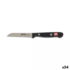 Coltello Spelucchino Quttin Sybarite Nero Argentato 8 cm (24 Unità) di Quttin, Coltelli per sbucciare - Rif: S2231880, Prezzo...