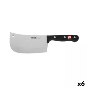 Accetta da Cucina Quttin Sybarite Nero Argentato 17,5 cm (6 Unità) di Quttin, Mannaie - Rif: S2231885, Prezzo: 53,25 €, Scont...