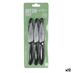 Conjunto de Facas de Descascar Quttin Basic 6 Peças 19,5 x 2 x 1 cm (12 Unidades) de Quttin, Facas para descascar - Ref: S223...