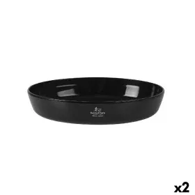 Pirofila da Forno Santa Clara Silicone Vetro Borosilicato Ovale 35 x 24 x 6,5 cm (2 Unità) di Santa Clara, Rostiere - Rif: S2...