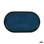 Snack tray La Mediterránea Chester Blue Oval 25,3 x 13,5 x 2,6 cm (12 Units) by La Mediterránea, Plates and dishes - Ref: S22...