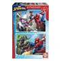 Puzzle Spiderman Educa (2 x 48 pcs) de Educa, Puzles encajables y rompecabezas - Ref: S2403679, Precio: 8,99 €, Descuento: %