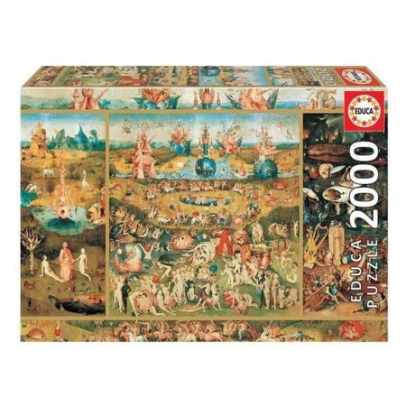 Puzzle Educa El Jardín de las Delicias (De tuin der lusten) (2000 pcs) di Educa, Puzzle classici - Rif: S2409062, Prezzo: 17,...