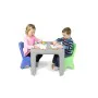 Mesa con 2 sillas Moltó Infantil Plástico de Moltó, Muebles para niños pequeños - Ref: S2422576, Precio: 46,36 €, Descuento: %