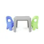 Mesa con 2 sillas Moltó Infantil Plástico de Moltó, Muebles para niños pequeños - Ref: S2422576, Precio: 46,36 €, Descuento: %