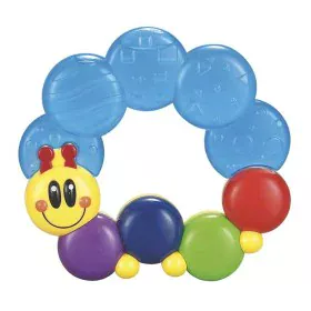 Teething Rattle Worm 12 cm by BigBuy Fun, Rattles and plush hoops - Ref: S2429762, Price: 3,64 €, Discount: %