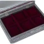 Uhrenbox Alexandra House Living Schwarz Silberfarben Metall 20 x 28 x 20 cm von Alexandra House Living, Aufbewahrung - Ref: D...