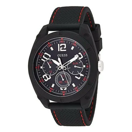 Montre Homme Guess (Ø 46 mm) de Guess, Montres bracelet - Réf : S0348347, Prix : 64,05 €, Remise : %