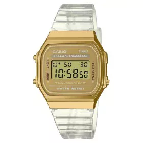 Unisex Watch Casio VINTAGE COLLECTION - TRANSPARENT BAND - GOLD by Casio, Wrist Watches - Ref: S0386788, Price: 52,84 €, Disc...