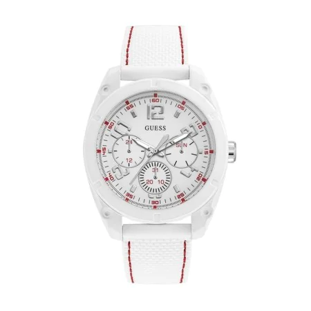 Montre Homme Guess W1256G2 Ø 46 mm de Guess, Montres bracelet - Réf : S0386835, Prix : 65,21 €, Remise : %