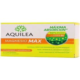 Supplément Alimentaire Aquilea Magnesio Max 30 Unités de Aquilea, Multi-vitamines et minéraux - Réf : S05108488, Prix : 14,67...