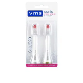 Recargas para Escovas de Dentes Elétricas Vitis Sonic S10/S20 Gingival 2 Unidades de Vitis, Escovas de dentes elétricas e ace...