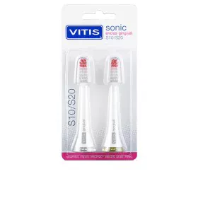 Ersatz für Elektrozahnbürste Vitis Sonic S10/S20 Gingival 2 Stück von Vitis, Elektrische Zahnbürsten und Zubehör - Ref: S0512...