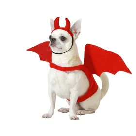 Dog Costume Male Demon Size S by BigBuy Pets, Fancy dress costumes - Ref: S1135279, Price: 9,87 €, Discount: %