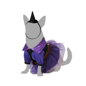 Dog Costume Witch Size S by BigBuy Pets, Fancy dress costumes - Ref: S1135288, Price: 9,18 €, Discount: %