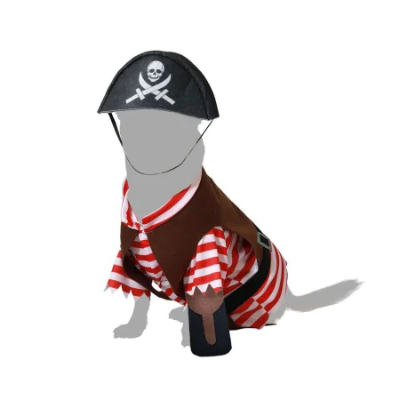 Costume per Cane Taglia S Pirata di BigBuy Pets, Costumi - Rif: S1136197, Prezzo: 9,78 €, Sconto: %