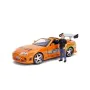 Playset Fast & Furious Brian & Toyota Supra 2 Pezzi di Fast & Furious, Playset con figure di giocattoli - Rif: S2434503, Prez...