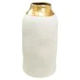 Florero Romimex Blanco Dorado Porcelana 17 x 31 x 17 cm de Romimex, Jarrones - Ref: D1628646, Precio: 47,49 €, Descuento: %