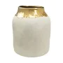 Vase Romimex White Golden Porcelain 30 x 35 x 30 cm by Romimex, Vases - Ref: D1628647, Price: 111,53 €, Discount: %