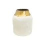 Florero Romimex Blanco Dorado Porcelana 23 x 27 x 23 cm de Romimex, Jarrones - Ref: D1628648, Precio: 60,52 €, Descuento: %