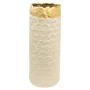 Vase Romimex White Golden Porcelain 14 x 35 x 14 cm by Romimex, Vases - Ref: D1628651, Price: 46,81 €, Discount: %