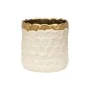 Plantador Romimex Branco Dourado Porcelana 19 x 18 x 19 cm de Romimex, Vasos - Ref: D1628653, Preço: 33,86 €, Desconto: %