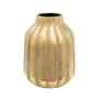 Vaso Romimex Dourado Porcelana Riscas 21 x 27 x 21 cm de Romimex, Jarrões - Ref: D1628658, Preço: 43,56 €, Desconto: %