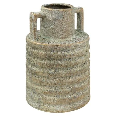 Vase Romimex Green Golden Porcelain 19 x 27 x 19 cm With handles by Romimex, Vases - Ref: D1628662, Price: 62,45 €, Discount: %