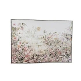 Canvas Romimex polystyrene MDF Wood Floral 100 x 70 x 3 cm by Romimex, Prints on Canvas - Ref: D1628706, Price: 70,81 €, Disc...