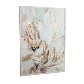 Canvas Romimex polystyrene MDF Wood Flower 50 x 70 x 3 cm by Romimex, Prints on Canvas - Ref: D1628710, Price: 45,00 €, Disco...