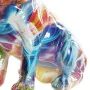 Figurine Décorative DKD Home Decor 18,5 x 11,5 x 23,5 cm Multicouleur Chien (2 Unités) de DKD Home Decor, Objets de décoratio...