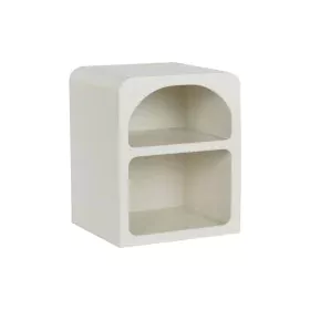 Nightstand DKD Home Decor White Fir MDF Wood 45 x 40 x 55 cm by DKD Home Decor, Bedside Tables - Ref: S3044082, Price: 98,86 ...