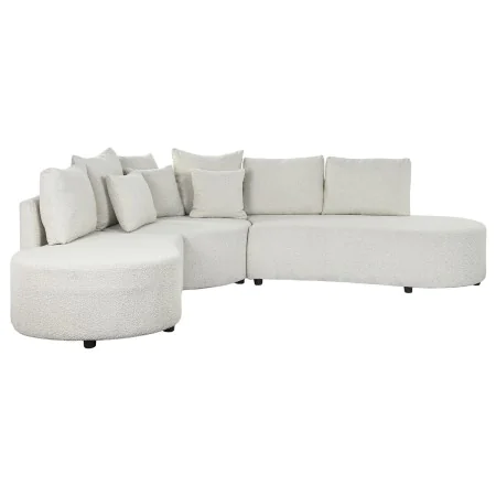 Sofá DKD Home Decor Branco Madeira Moderno 250 x 241 x 66 cm de DKD Home Decor, Sofás - Ref: S3044133, Preço: 1,00 €, Descont...