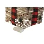 Weihnachtsschmuck DKD Home Decor Rot natürlich 25 x 25 x 25 cm (3 Stücke) von DKD Home Decor, Weihnachten - Ref: S3052276, Pr...