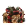 Adorno Navideño DKD Home Decor Rojo Natural 25 x 25 x 25 cm (3 Piezas) de DKD Home Decor, Navidad - Ref: S3052276, Precio: 58...