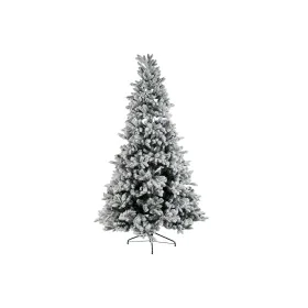 Christmas Tree DKD Home Decor White Green Polyethylene Snowfall 140 x 140 x 210 cm by DKD Home Decor, Christmas - Ref: S30523...