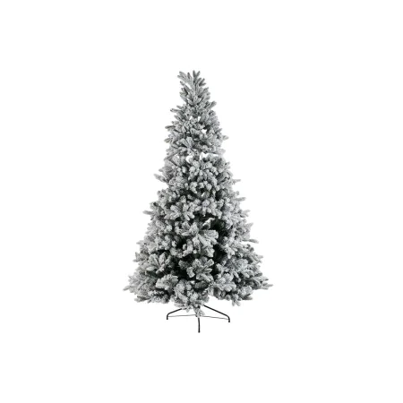 Albero di Natale DKD Home Decor Bianco Verde Polietilene Nevoso 140 x 140 x 210 cm di DKD Home Decor, Natale - Rif: S3052358,...