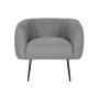 Armchair DKD Home Decor Black Grey Foam Wood Metal 81 x 75 x 73 cm by DKD Home Decor, Chairs - Ref: S3052906, Price: 208,56 €...