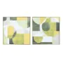 Cuadro Home ESPRIT Abstracto Urbano 83 x 4 x 83 cm (2 Unidades) de Home ESPRIT, Impresiones sobre lienzo - Ref: S3053313, Pre...