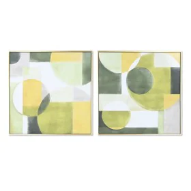 Painting Home ESPRIT Abstract Urban 83 x 4 x 83 cm (2 Units) by Home ESPRIT, Prints on Canvas - Ref: S3053313, Price: 83,85 €...