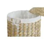 Cesto per i Panni Sporchi Home ESPRIT Bianco Naturale 3 Pezzi 46 x 46 x 69 cm di Home ESPRIT, Ceste per la biancheria - Rif: ...