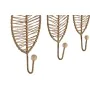 Bengaleiro de parede Home ESPRIT Natural Juta Metal 12 x 4 x 26 cm de Home ESPRIT, Bengaleiros de parede - Ref: S3057321, Pre...