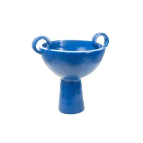 Centre de Table Romimex Bleu de Colbat 29 x 35 x 34 cm Avec des poignées de Romimex, Objets de décoration - Réf : D1628726, P...