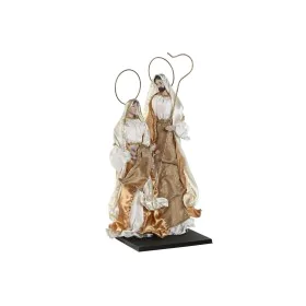 Presepe di Natale Home ESPRIT Bianco Dorato 27 x 24 x 50 cm di Home ESPRIT, Natale - Rif: S3058477, Prezzo: 63,37 €, Sconto: %